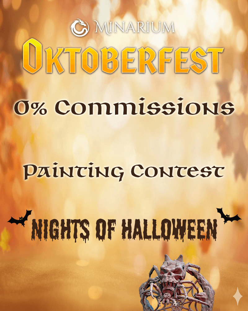 Minarium Oktoberfest: painting contest, Nights of Halloween and 0% commissions.