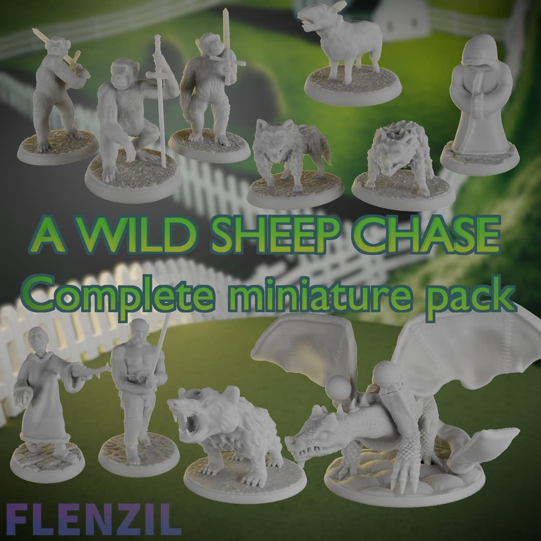 A Wild Sheep Chase - Complete Miniature Pack