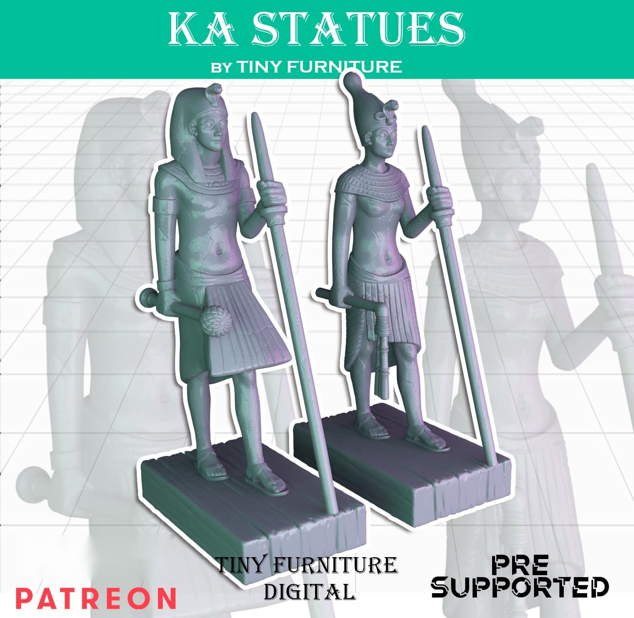 Ka statues