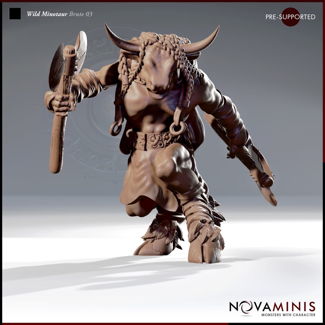 Wild Minotaur Brute 03
