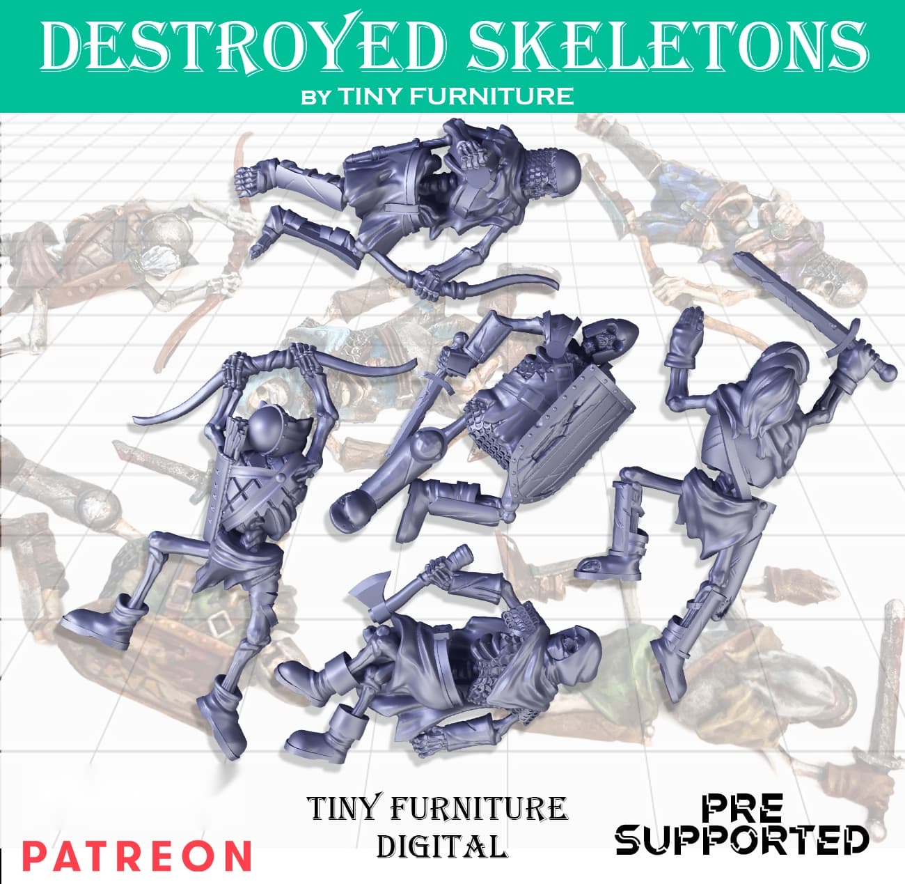 Destroyed Skeletons (Harvest of War)