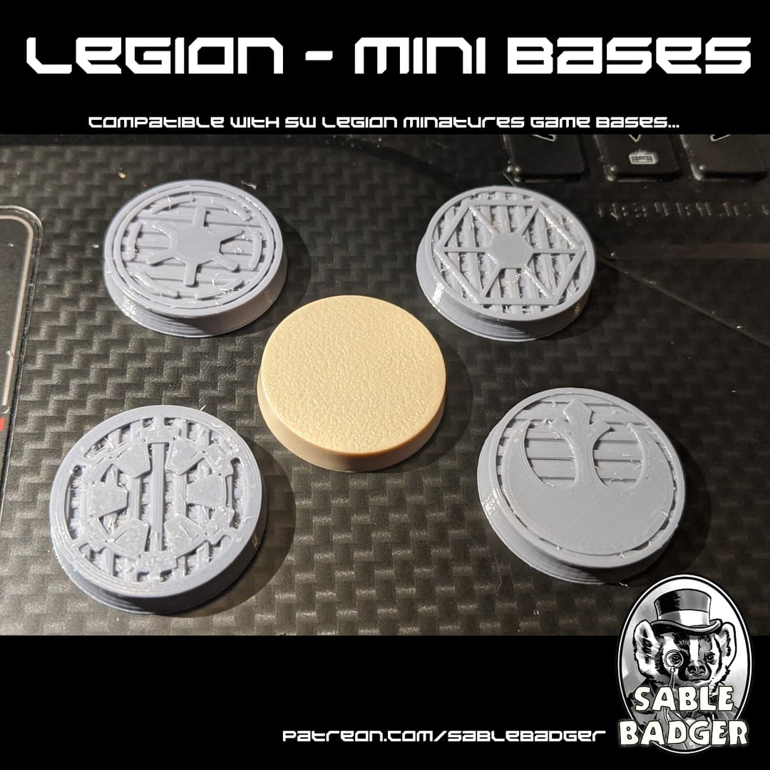 Legion - Mini Bases for all Factions