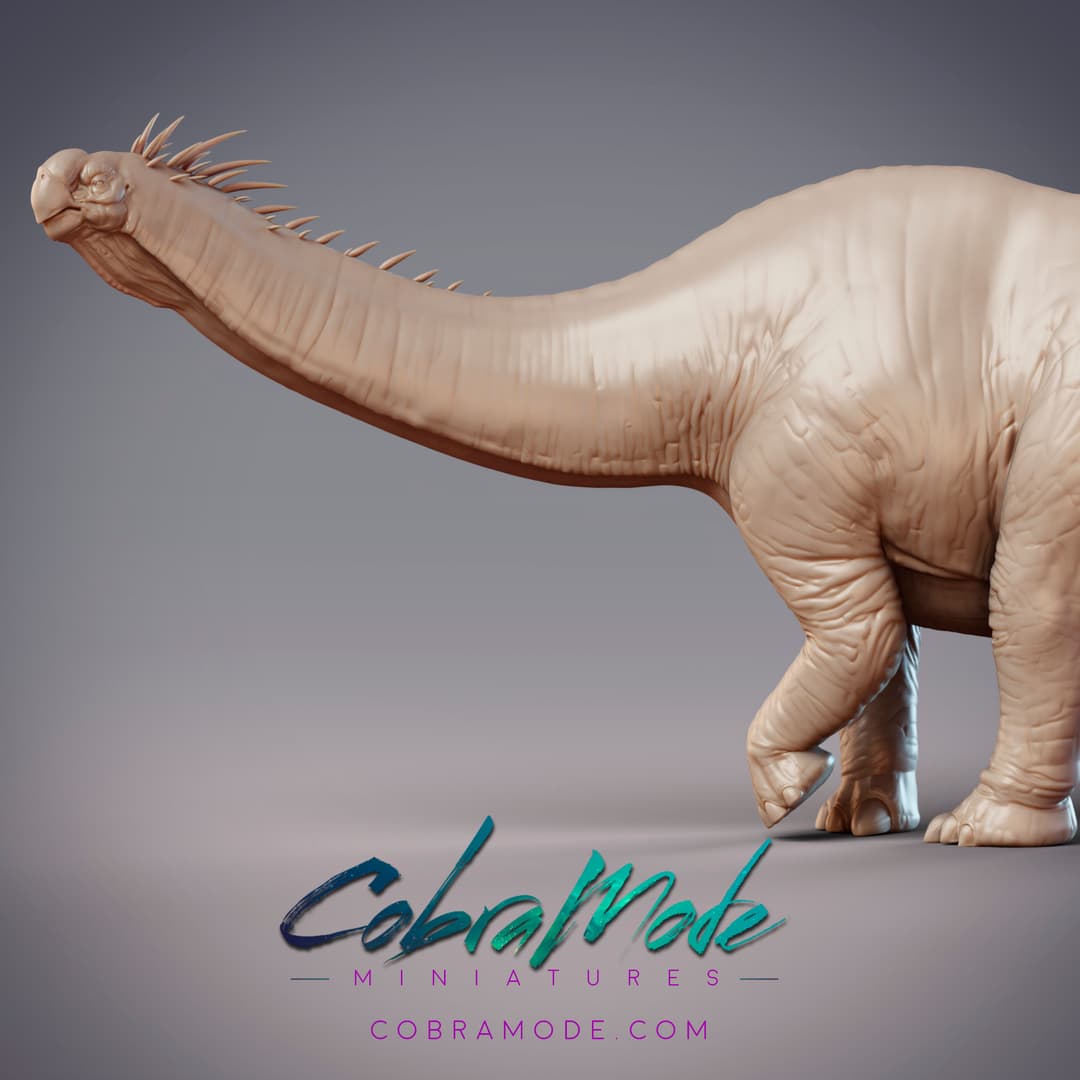 Giant Dinosaur - Rostrosaurus (Pre-Supported)