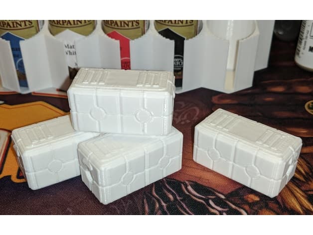 Star Wars Legion Terrain - Crates, Barrels and Barricades