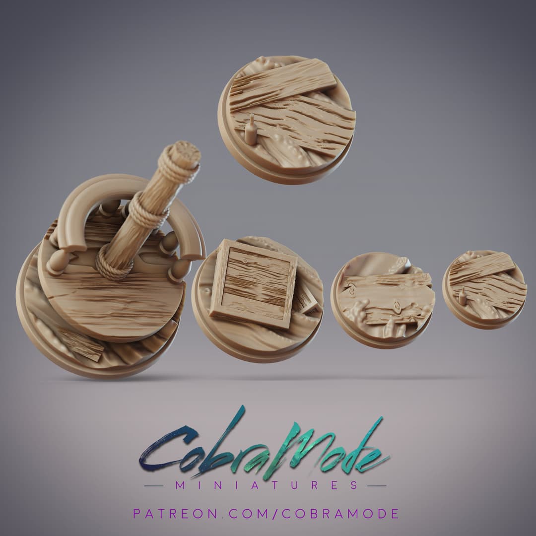 Shipwreck Base Pack (4pcs)