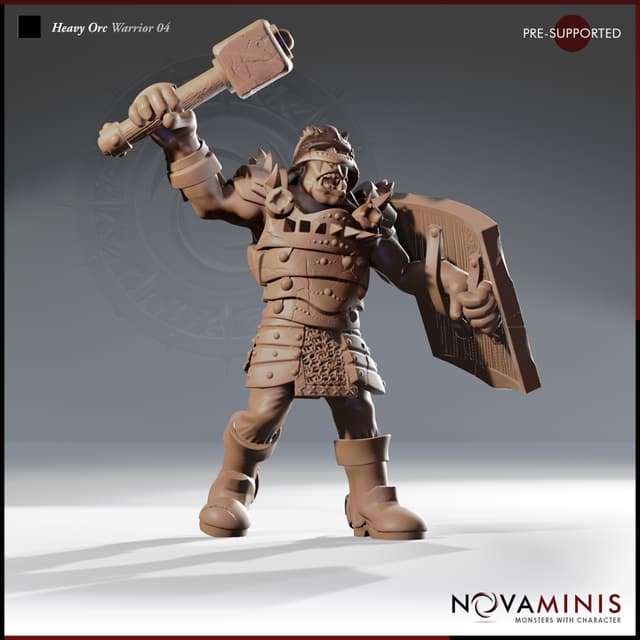 Heavy Orc Warrior 04