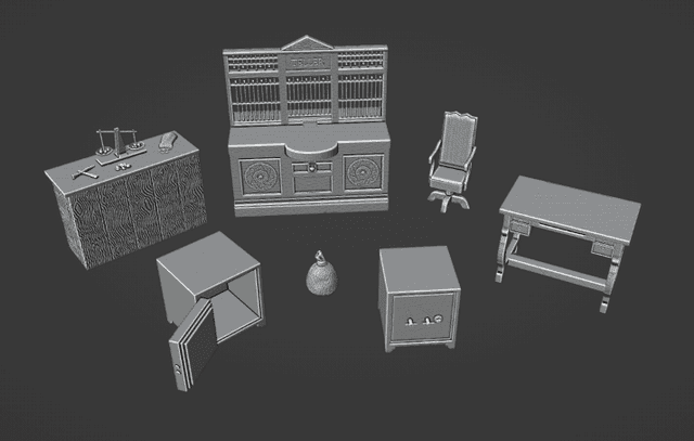 Wild West Bank Set
