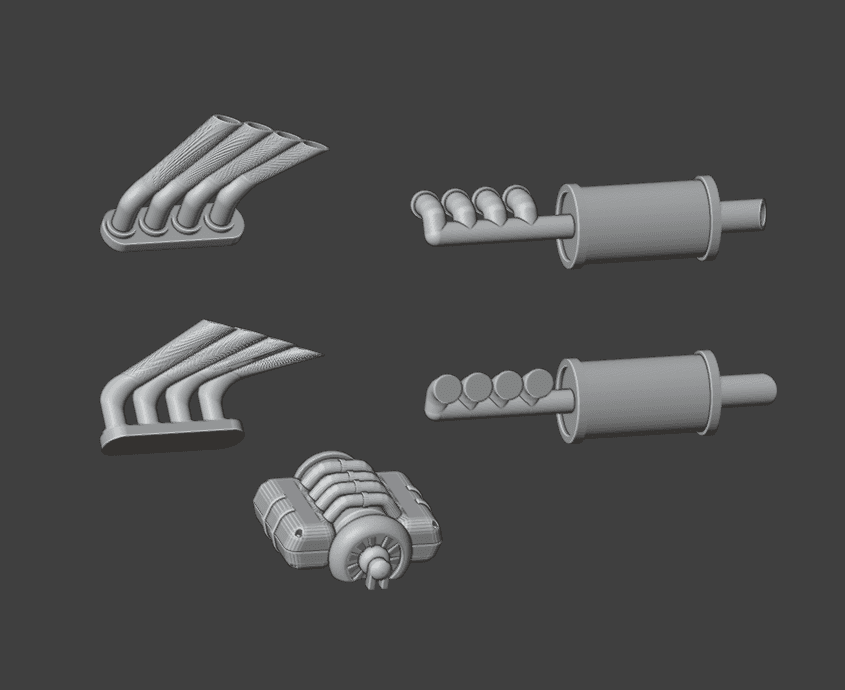 Gaslands Exhaust Three Set