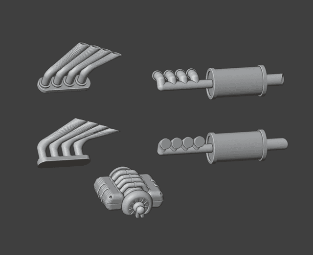 Gaslands Exhaust Three Set
