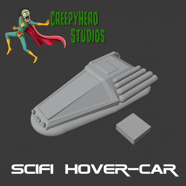 Science Fiction Hover Car