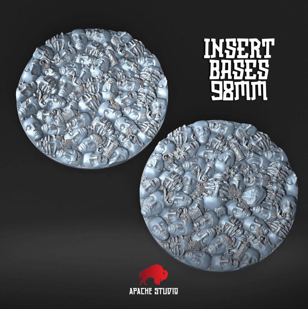 Kingdom Death Base Inserts (2) 98MM 