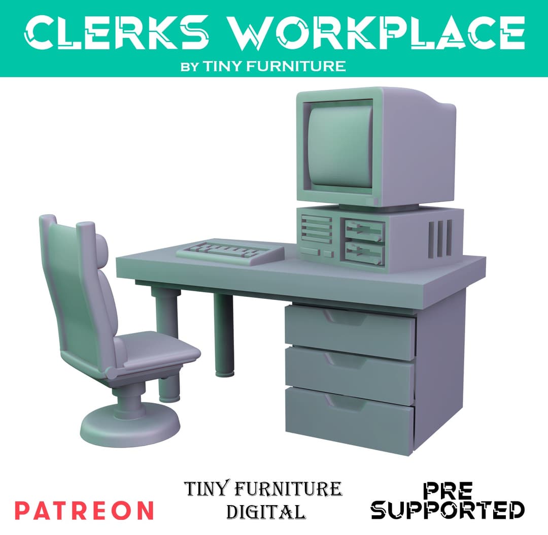 Clerks workplace