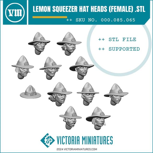 Lemon Squeezer Hat Heads Female