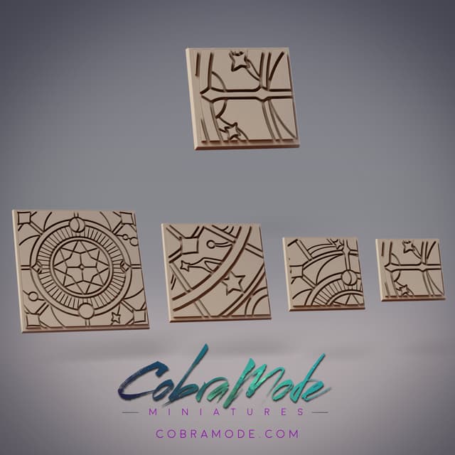 Starchart Square Base Pack (4pcs)