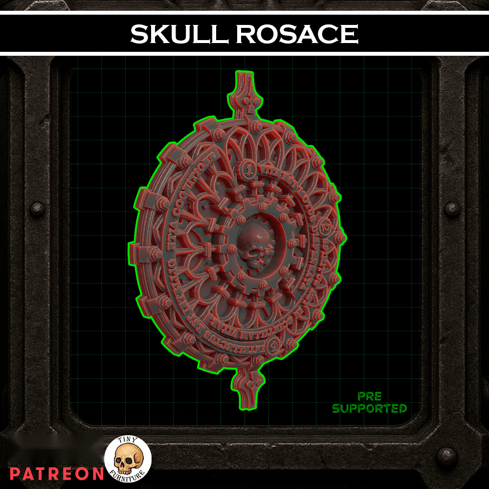 Skull Rosace