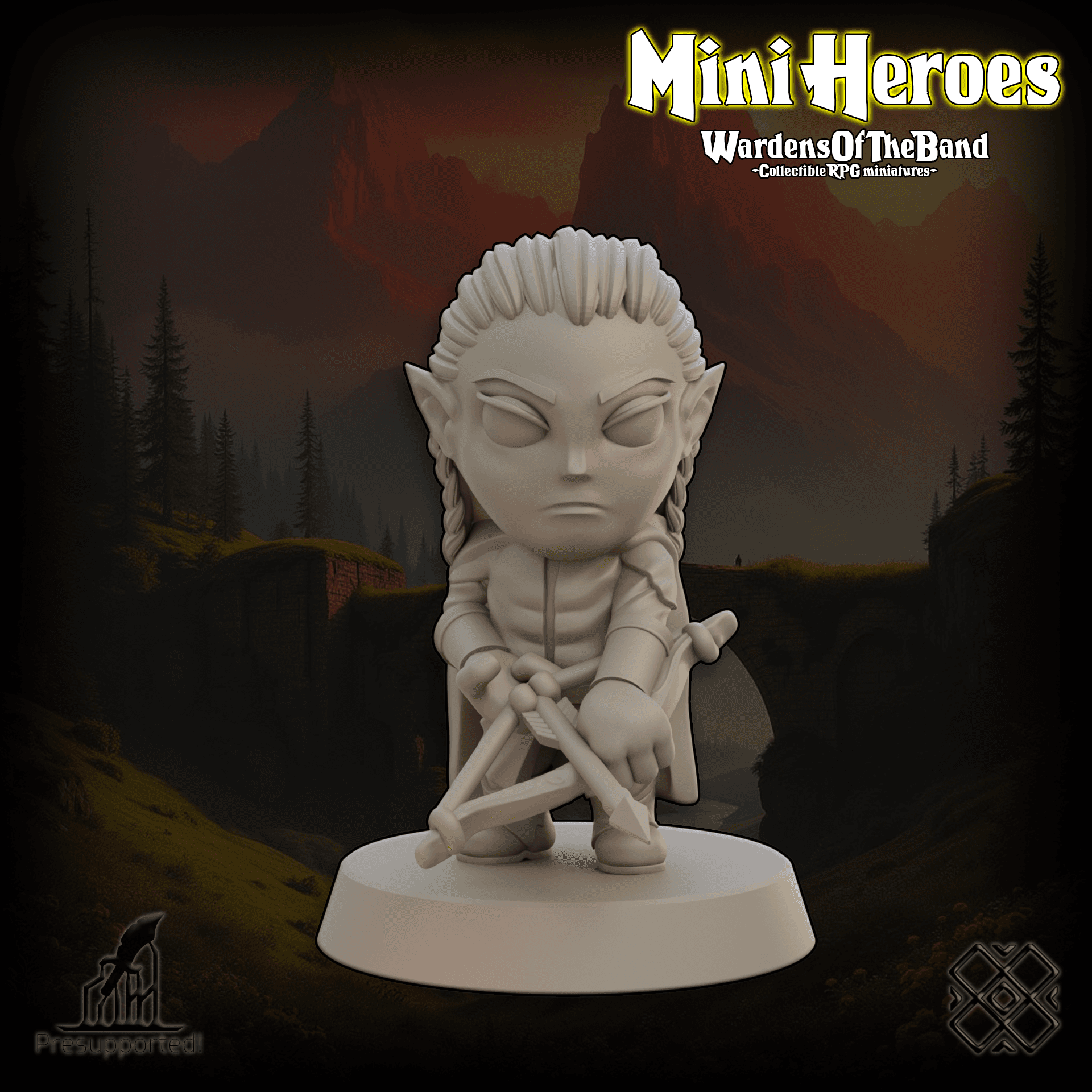 Mini Heroes - Lathrim the Elf