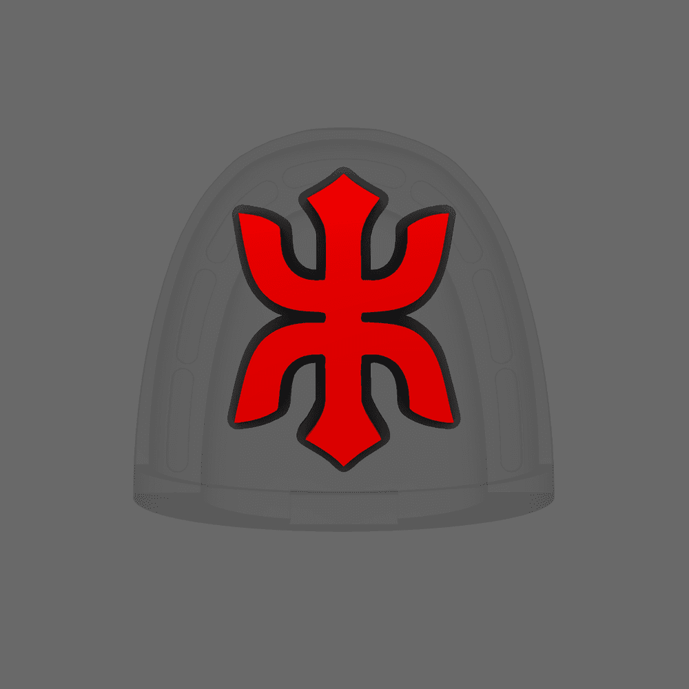 Red Ronin Chapter V10K Shoulder Symbols