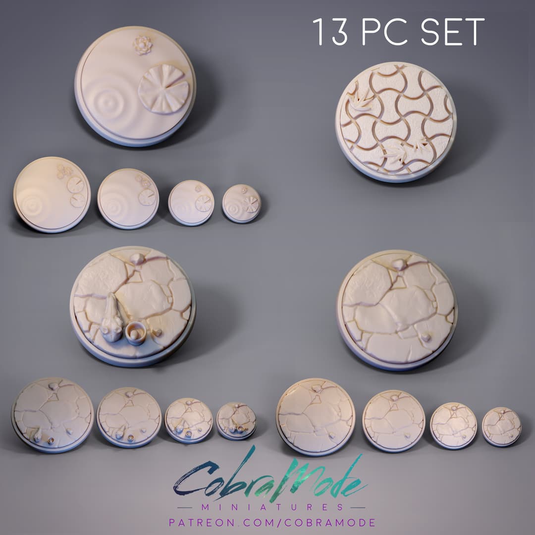 March Bases MegaPack - 13 pcs