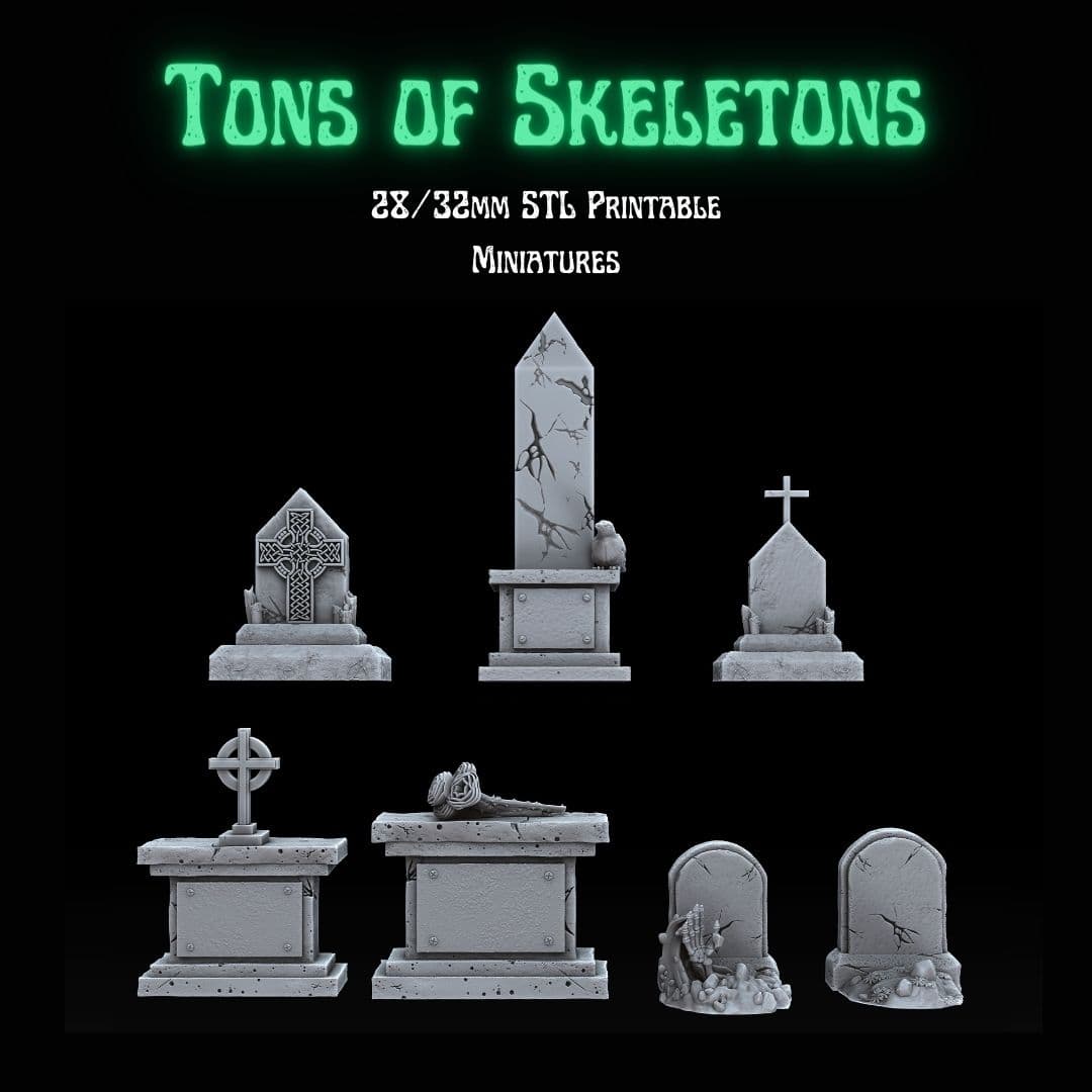 Tons of Skeletons: Tombs