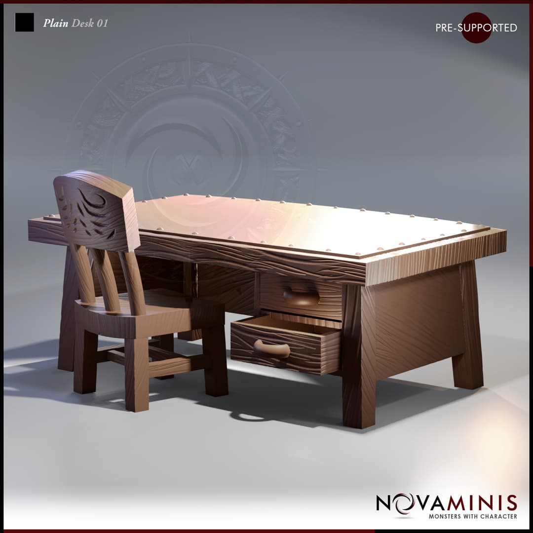 Plain Desk 01