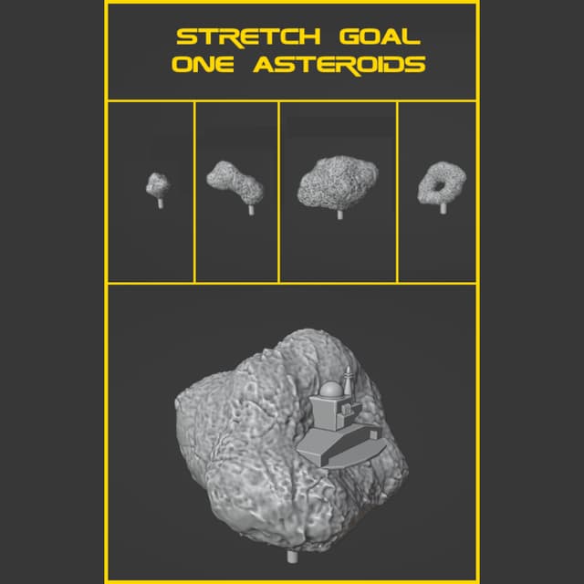 Starship Fleets Asteroid Stretch Goal