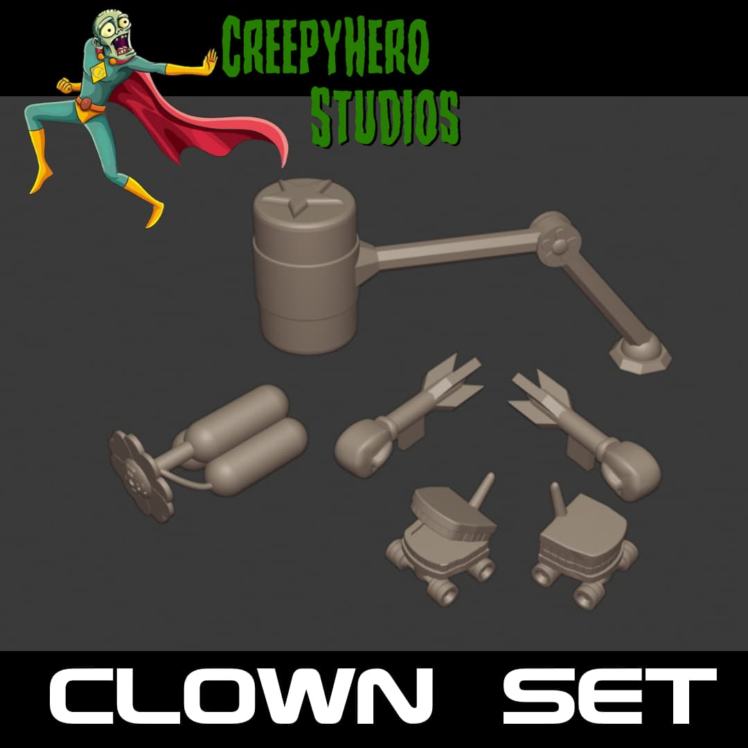 Gaslands Clown Set