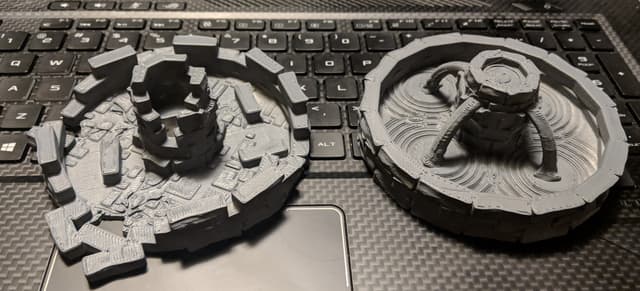 Tilestone Fountains - Fantasy Scatter Terrain