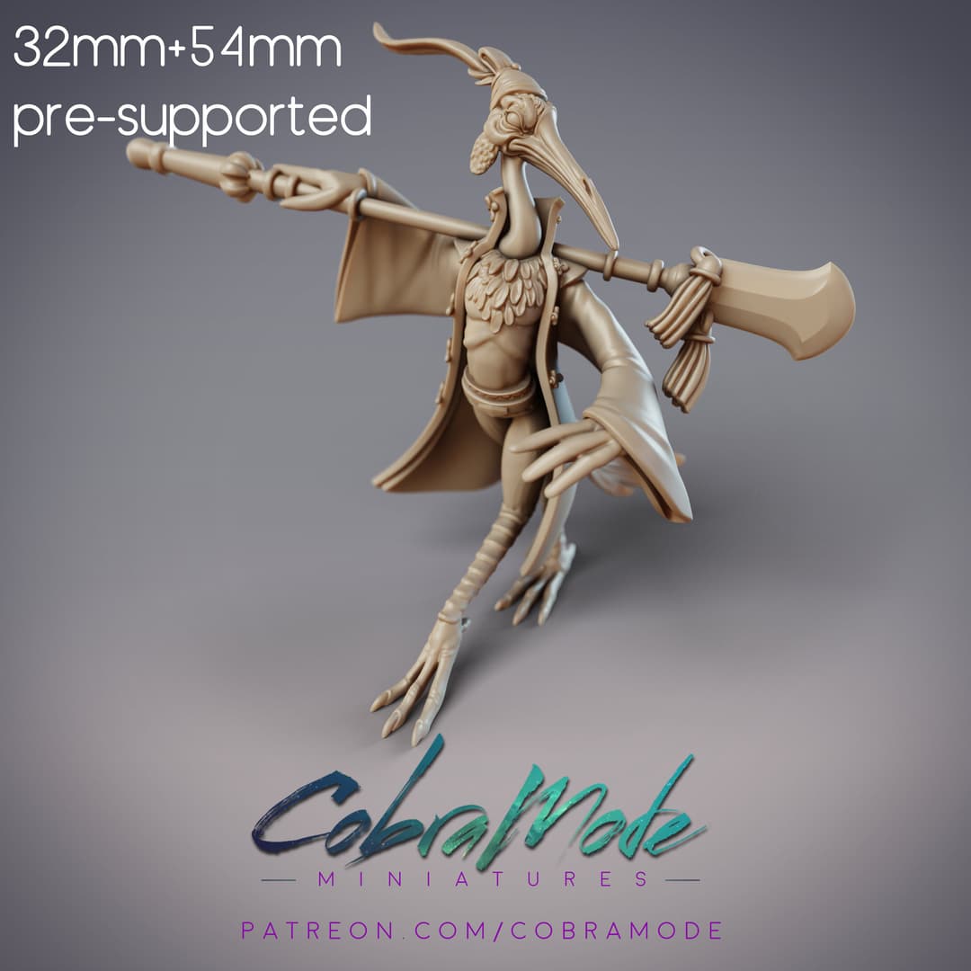 Nian Zhen, Feixian Crane Warrior (Pre-Supported)
