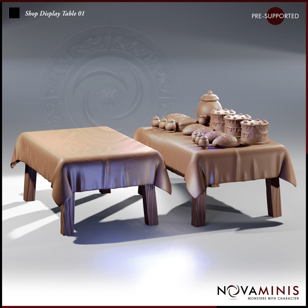 Shop Display Table 01