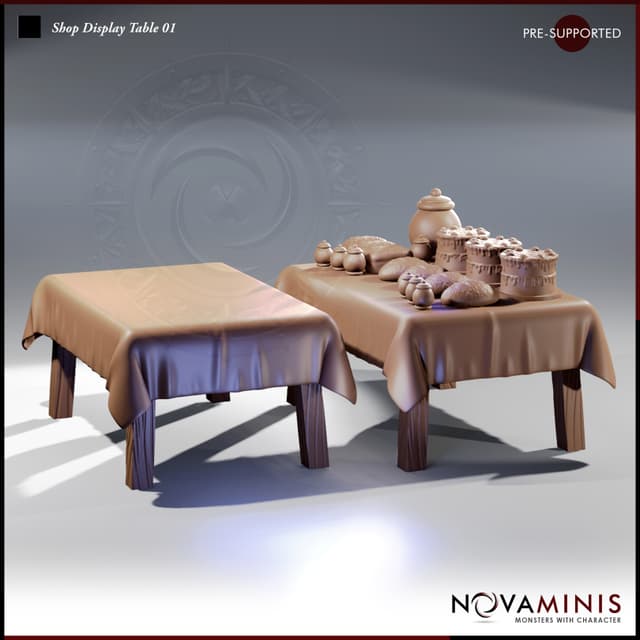 Shop Display Table 01
