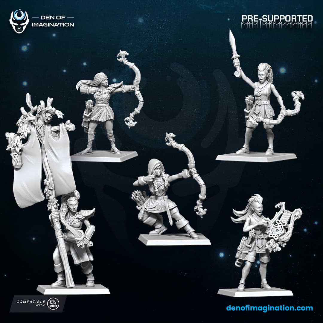Wood Elves - Sylvan Sharpshooters Unit