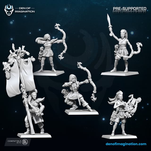 Wood Elves - Sylvan Sharpshooters Unit
