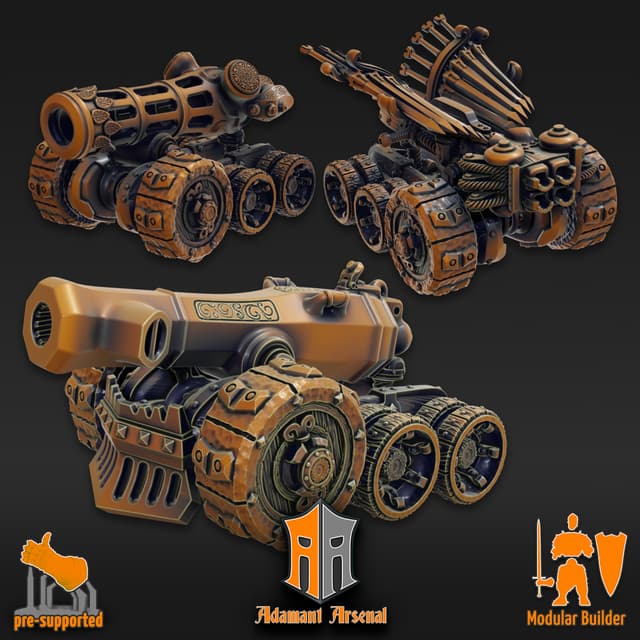 Valiant Artillery Builder