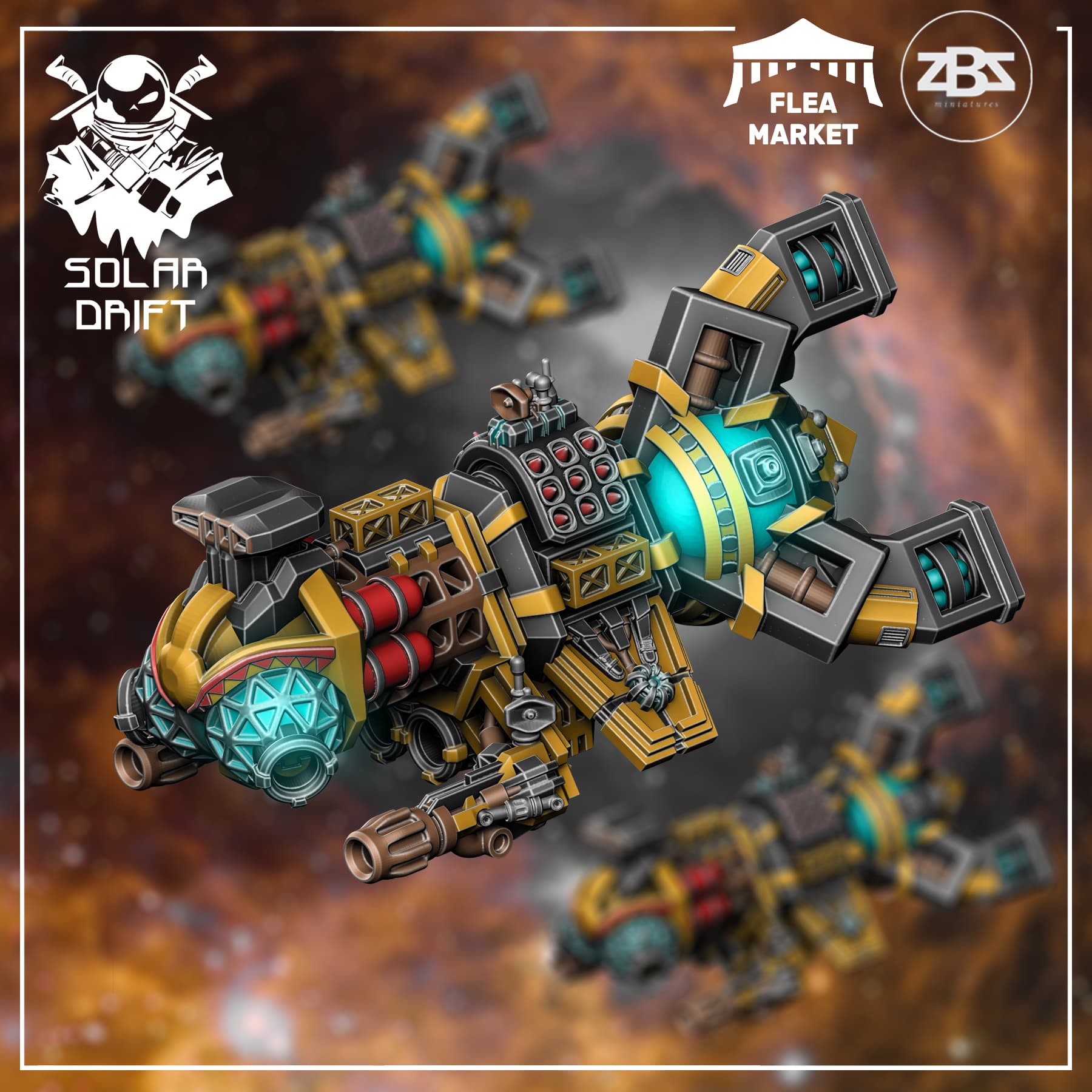 Solar Drifters - Salvagers Cruiser (Solar Drift)
