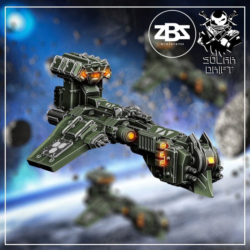 Sanctus Manipulus destroyer (Solar Drift)