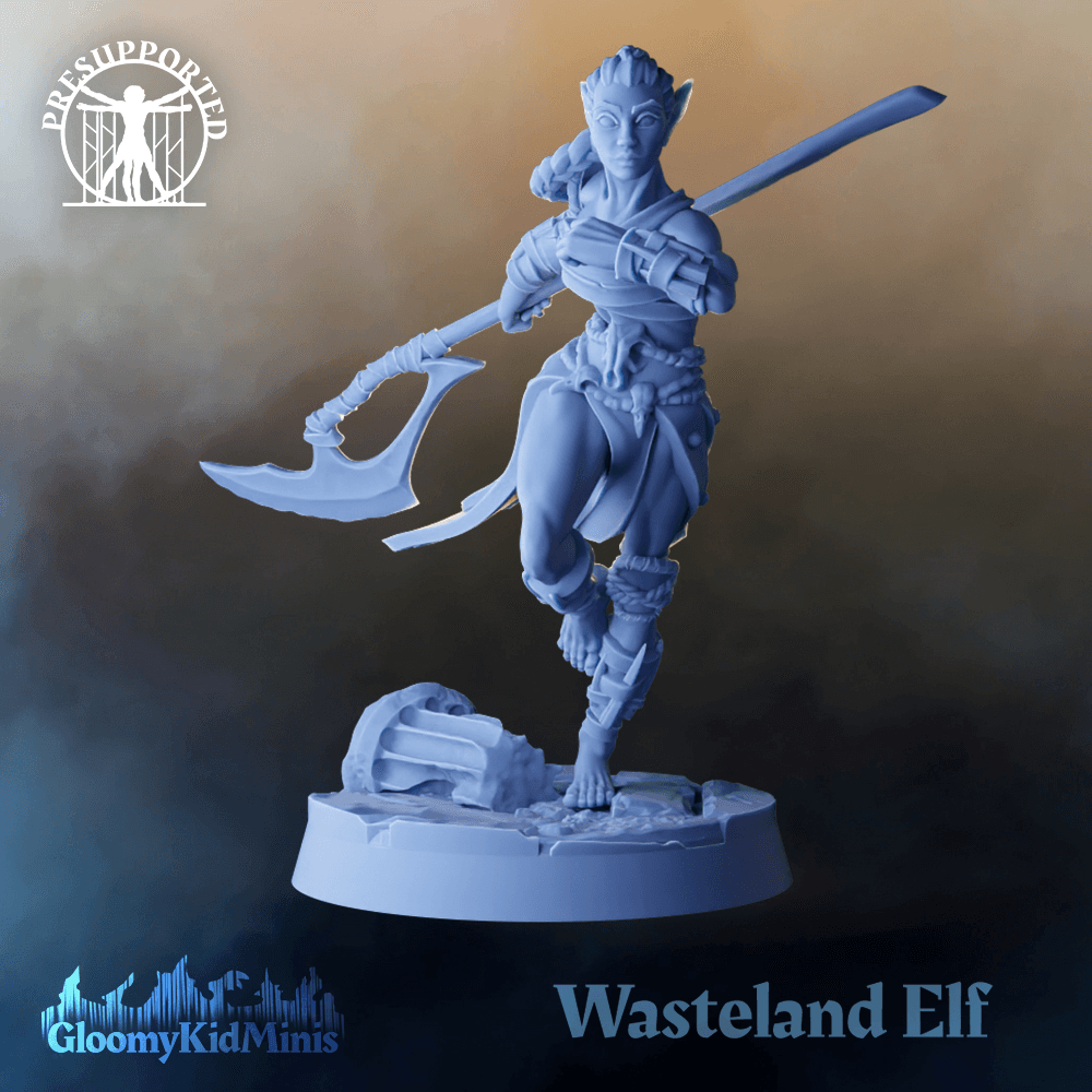 Wasteland Elf - Modular (Fighter B)