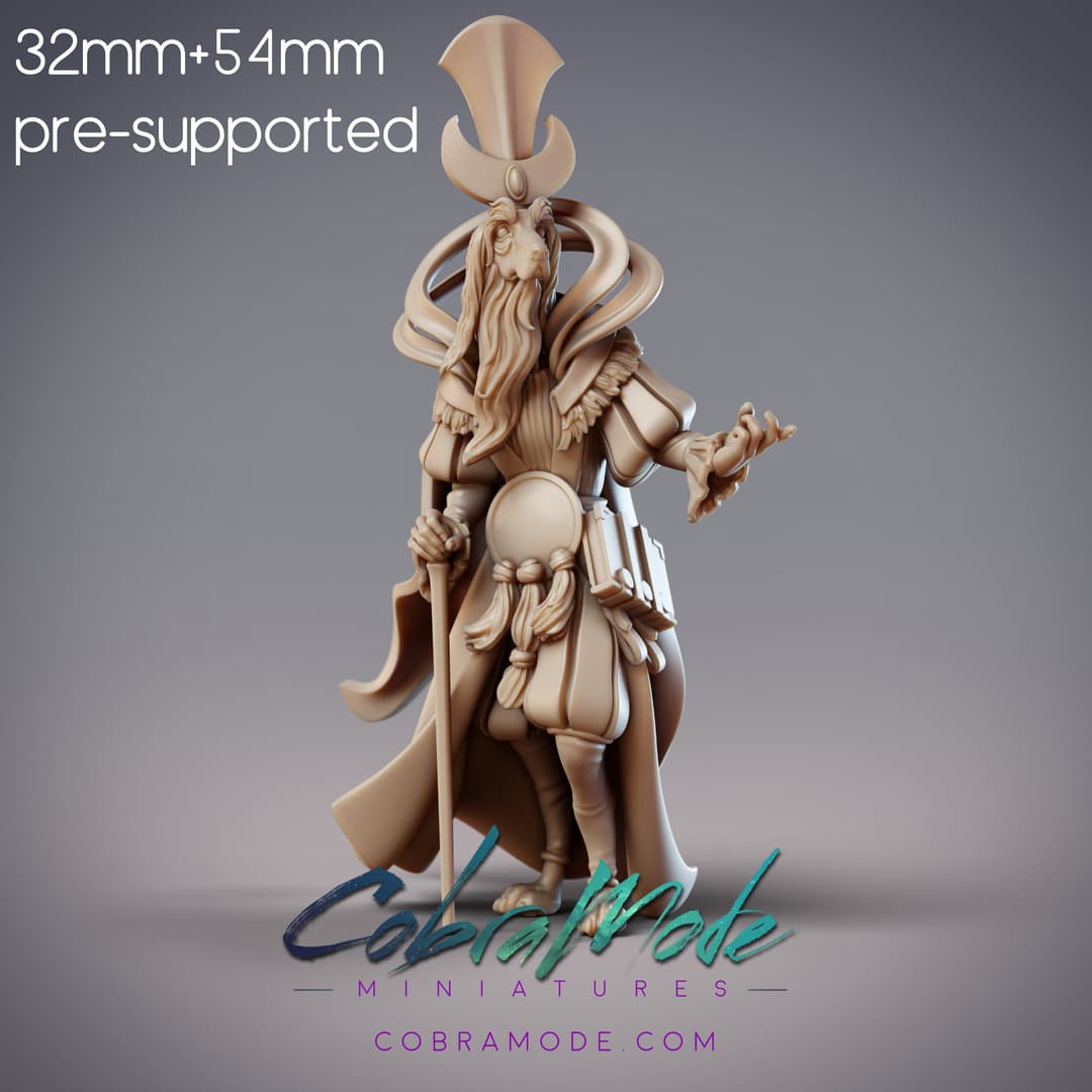 Ermingild, Okamian Canine Elder Mage (Pre-Supported)
