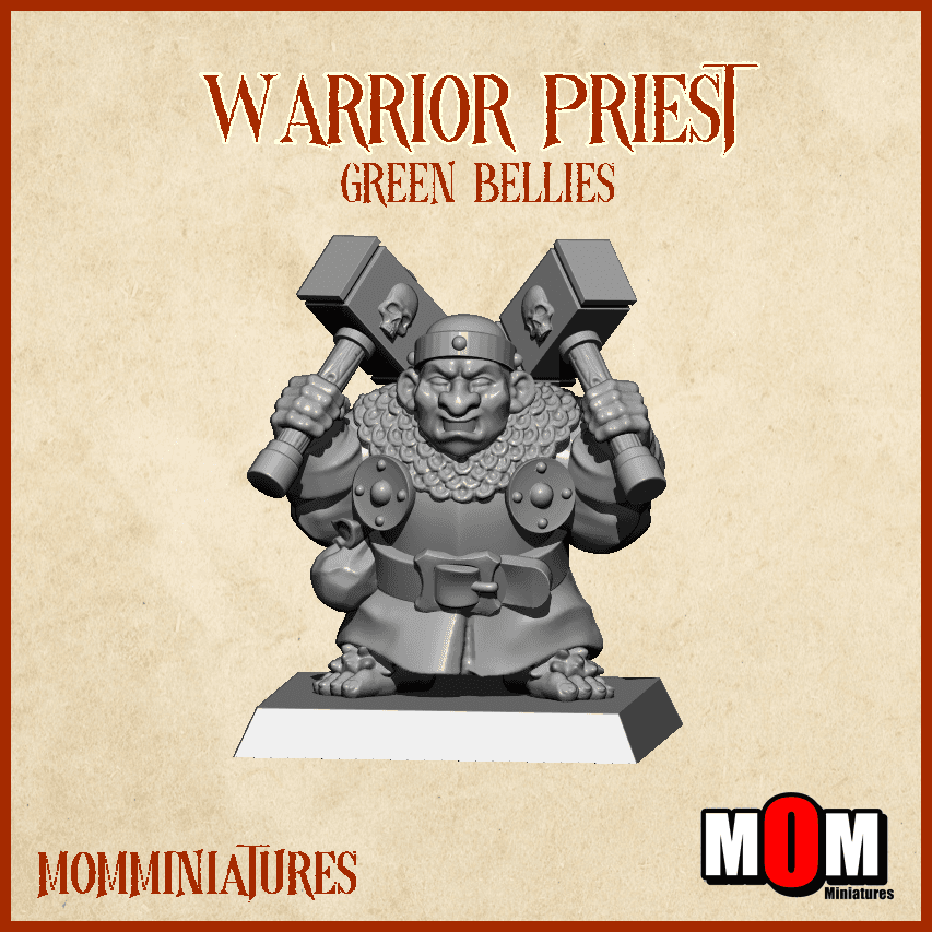 Warrior Priest 3 (Green Bellies)
