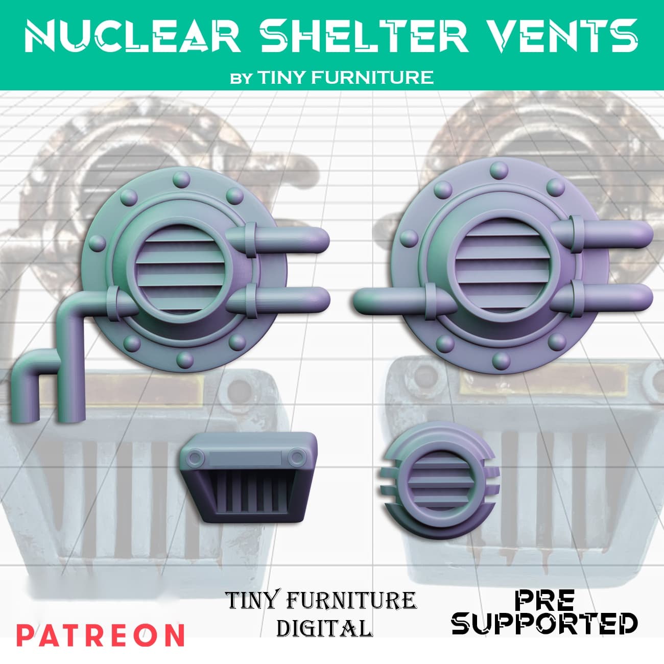 Nuclear Shelter Vents