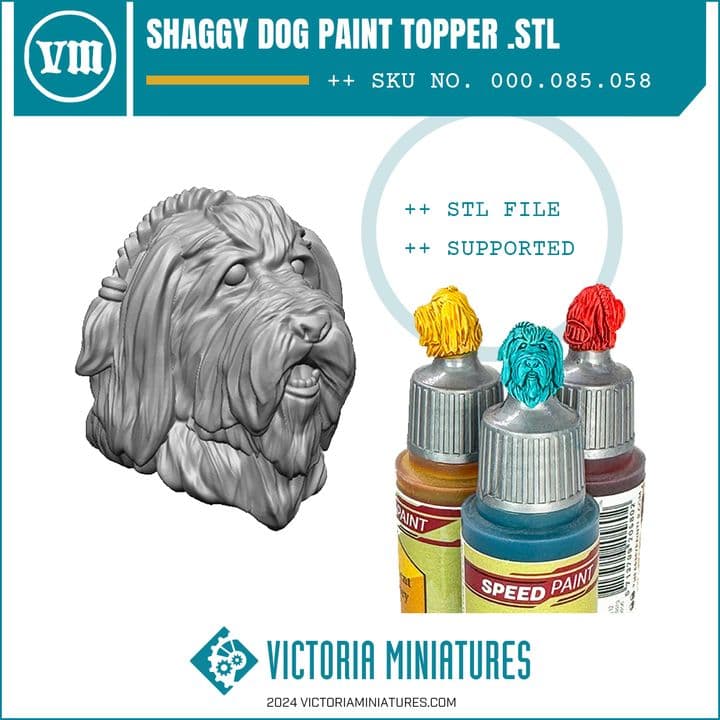Shaggy Dog Paint topper swatch