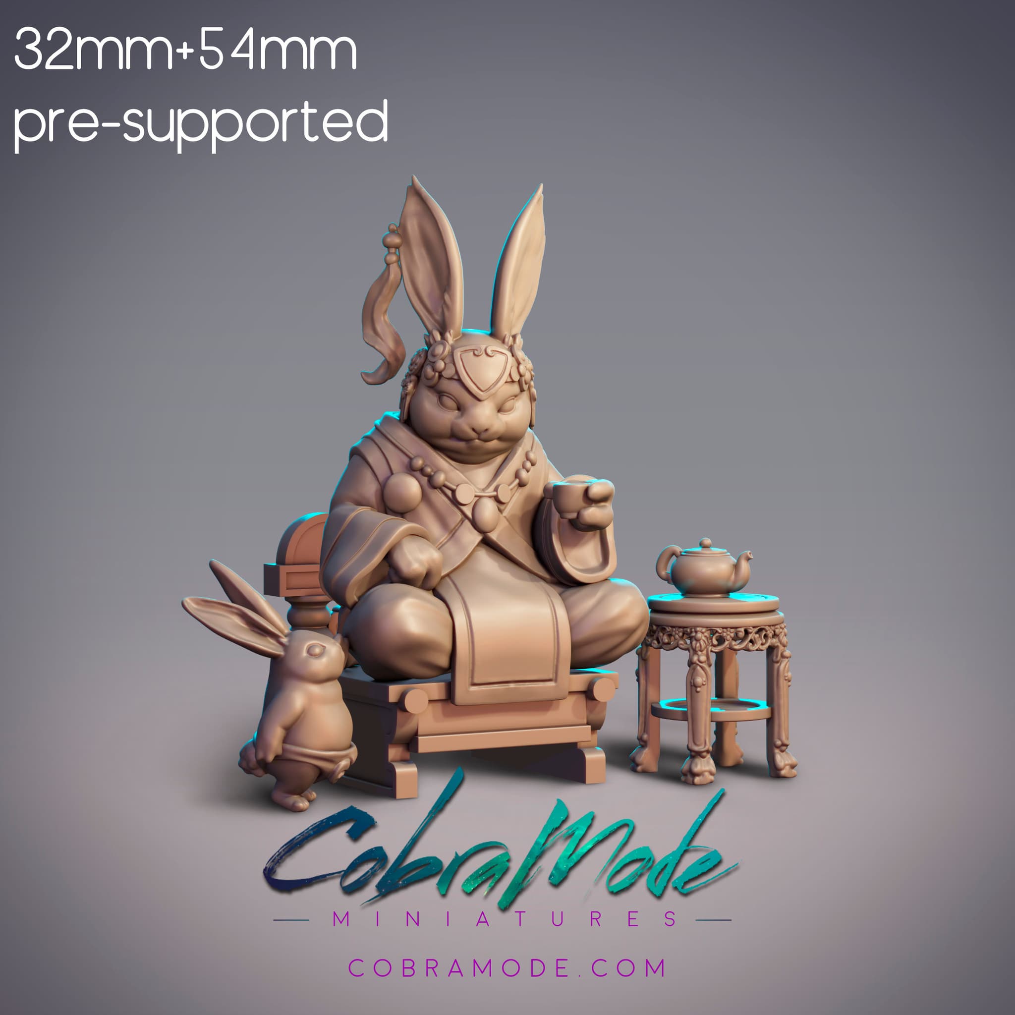 Rabbitfolk Child - Dawn Clouds, Guanghan Princess (Pre-Supported)