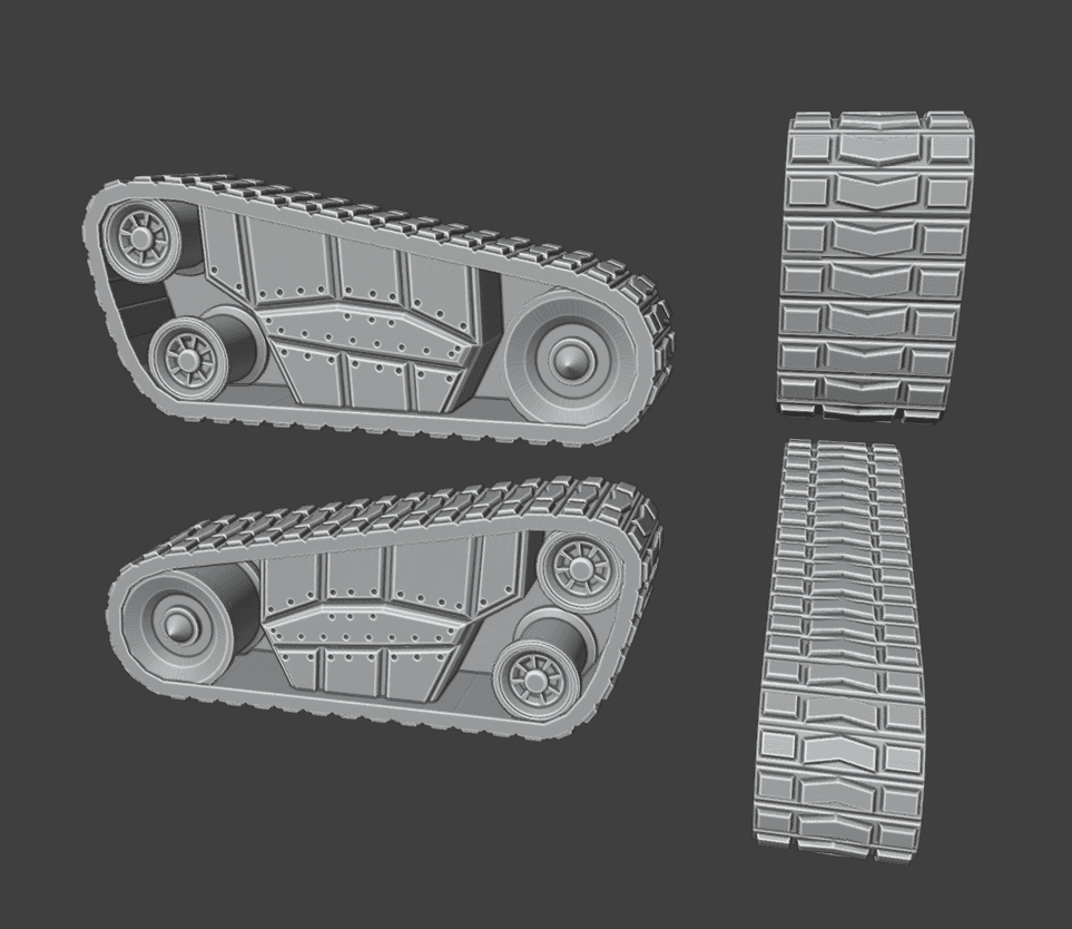Gaslands Heavy Armored Angled Tread