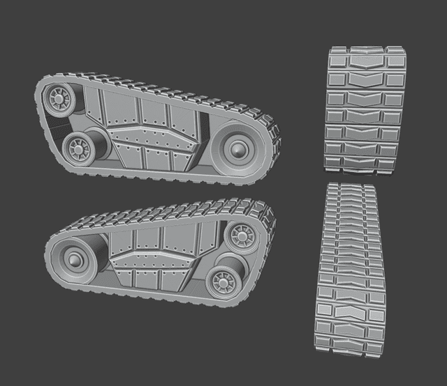 Gaslands Heavy Armored Angled Tread