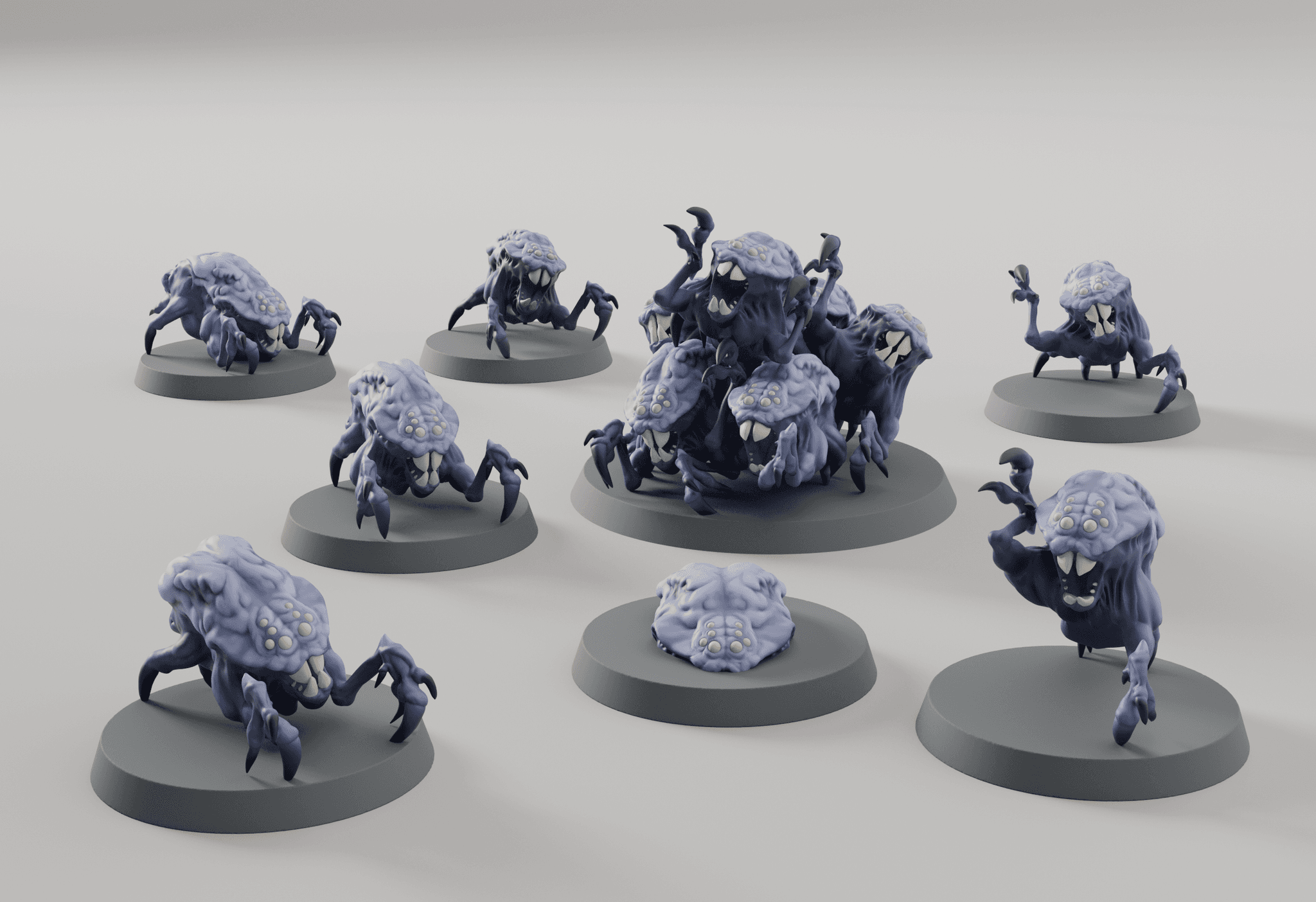 Lovecraftian Mochasins (8 miniatures)