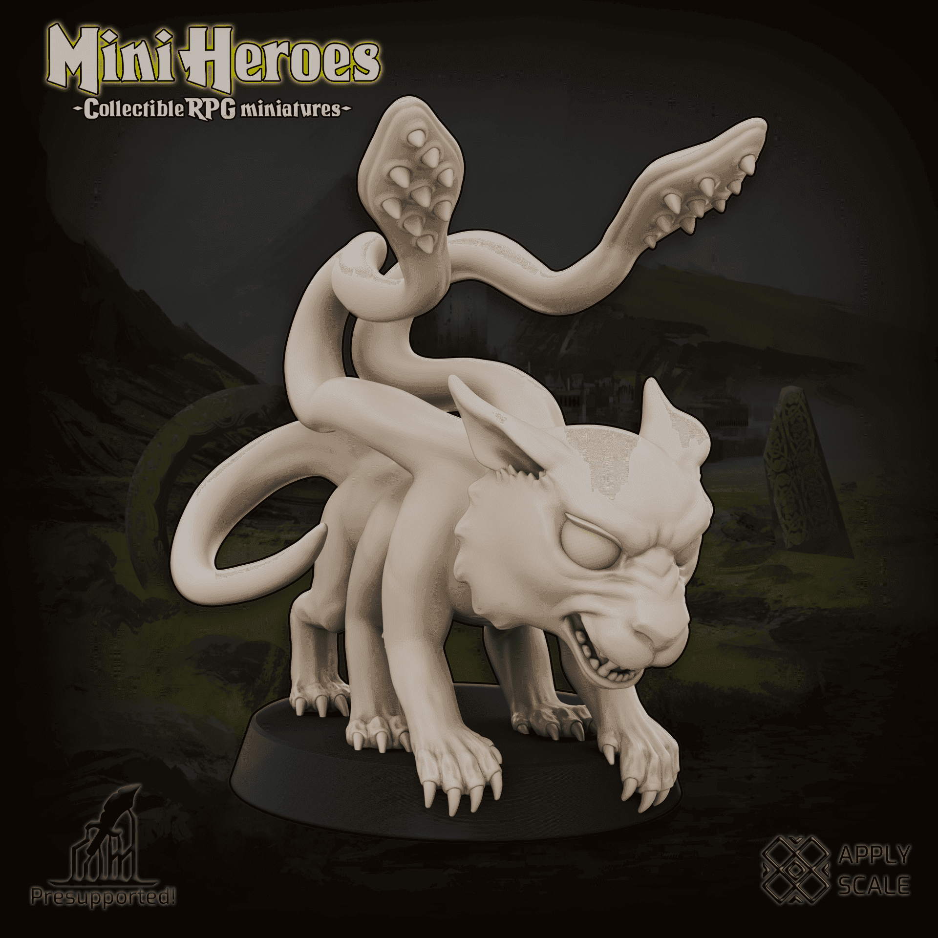 Phase Panther - Mini Heroes (Collectible RPG Minis)