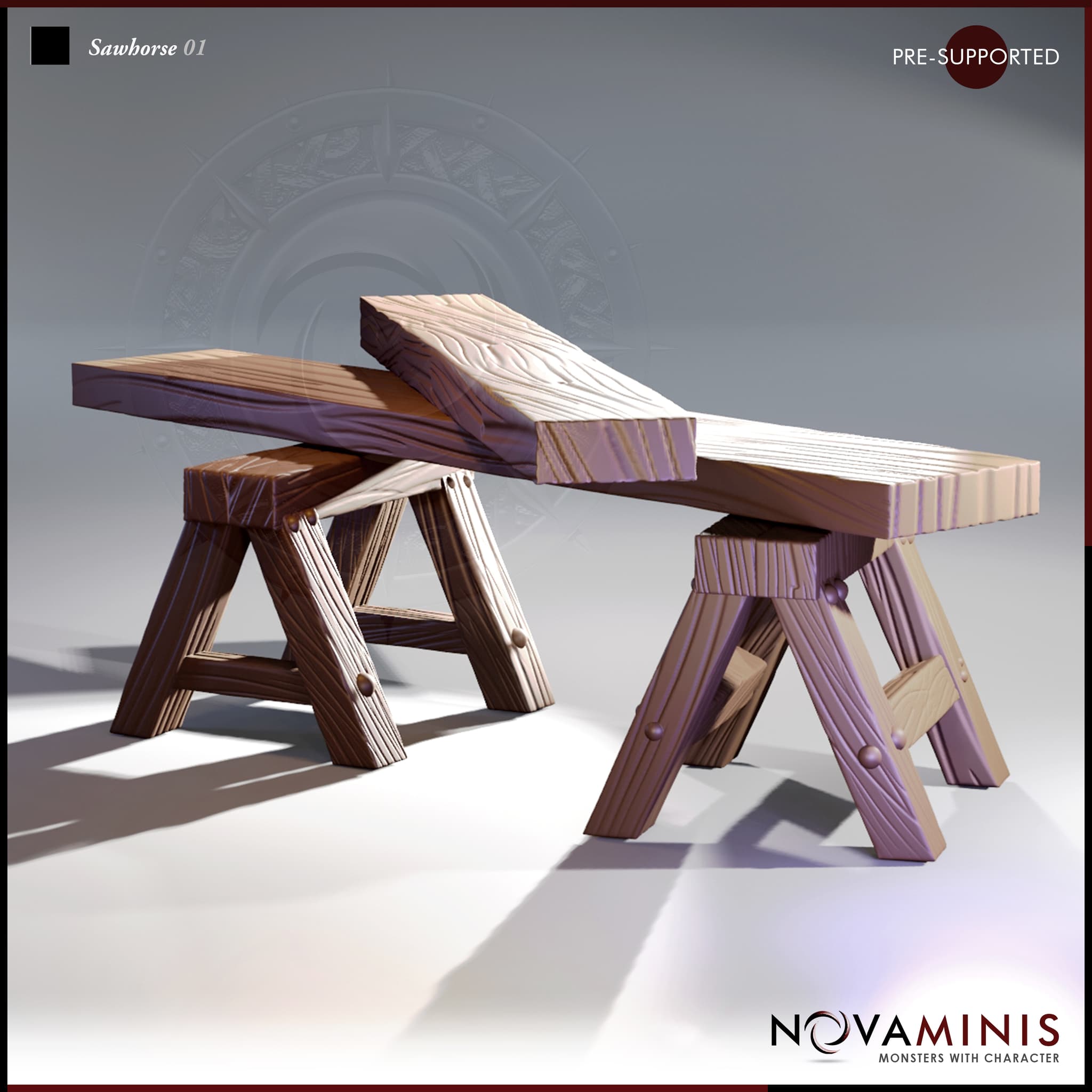 Sawhorse & Planks 01