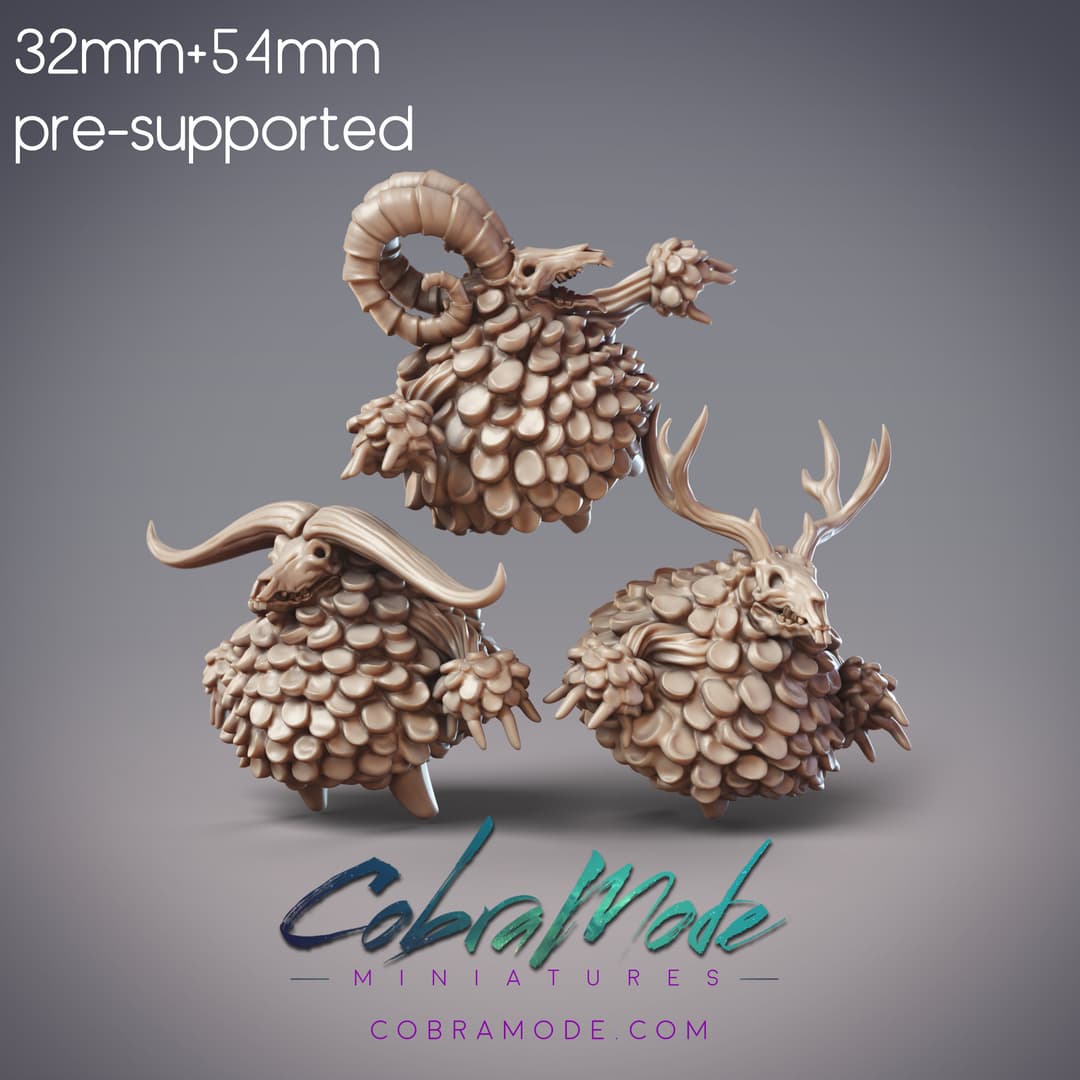 Plant Buddies - Mirethbalm Shrub Plant Constructs (Searbhiseach) (Pre-Supported)