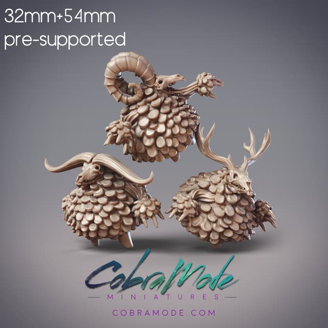 Plant Buddies - Mirethbalm Shrub Plant Constructs (Searbhiseach) (Pre-Supported)