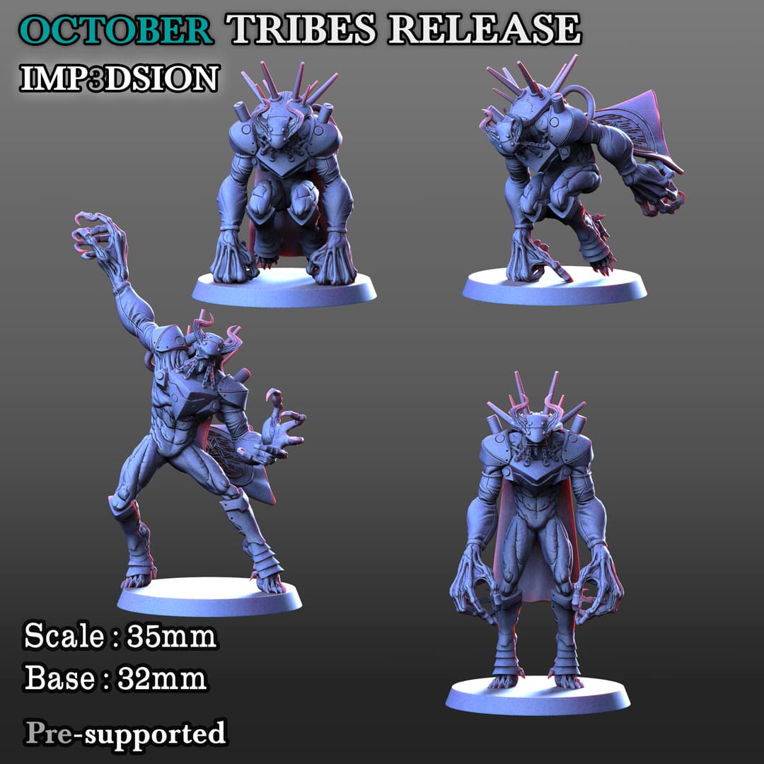 Scorn Collection (8 miniatures)