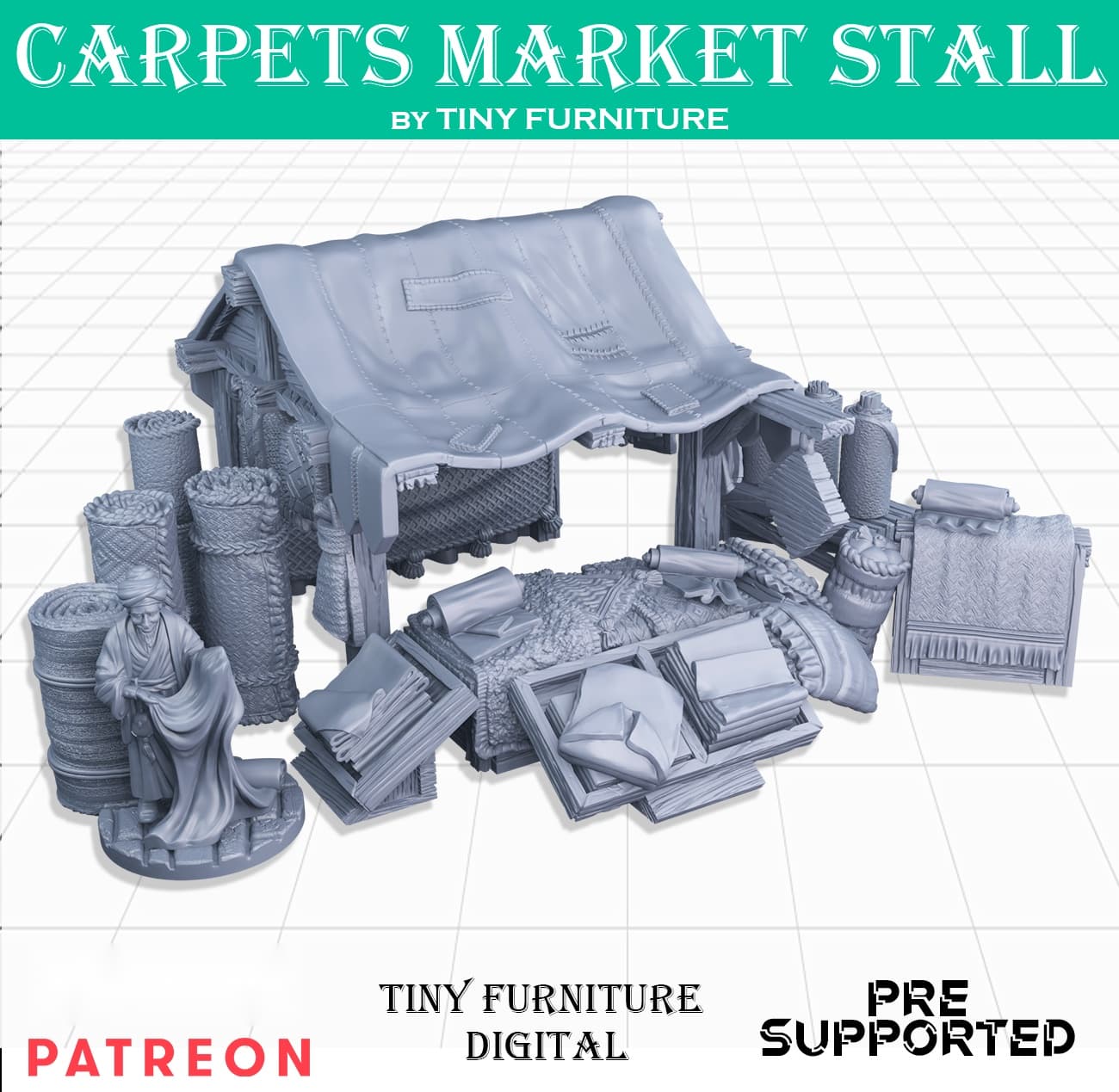 Carpets Market Stall